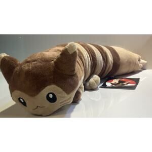 Pokemon Center Furret Plush Stuffed Toy with tag Posable 20”